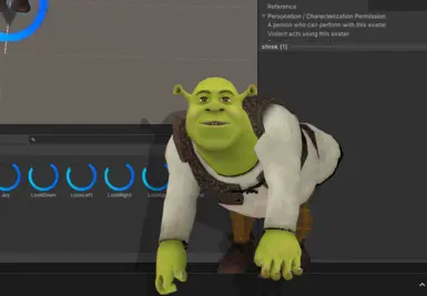 Shrek Desktop Mate mod preview uploaded by smuncher on Nexus Mods.