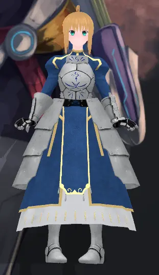 Saber Artoria Desktop Mate mod preview uploaded by almagest67 on Nexus Mods.
