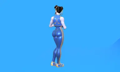 Chun Li THICC Desktop Mate mod preview uploaded by Sockpoppet mods on Nexus Mods.