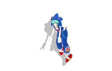 Miku the Hedgehog Desktop Mate mod preview uploaded by Juza64xx on Nexus Mods.